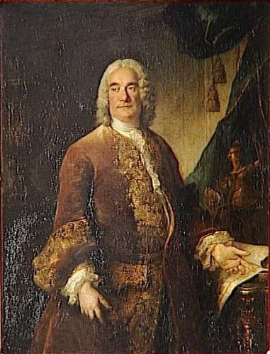 Louis Tocque Portrait of Charles Francois Paul Le Normant de Tournehem